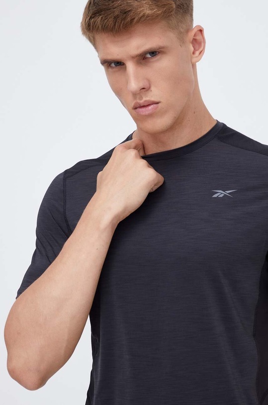 Reebok t-shirt treningowy ACTIVCHILL Athlete czarny 100049859