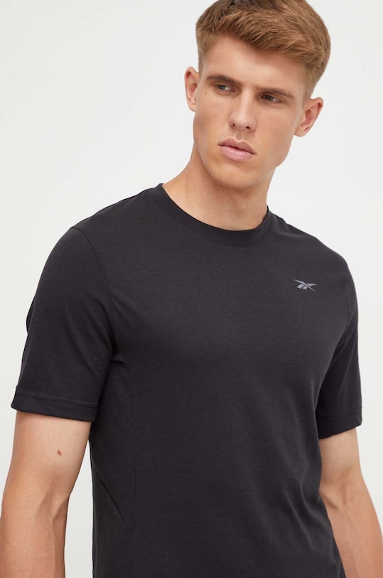 Reebok t-shirt treningowy Strength Athlete czarny 100070738