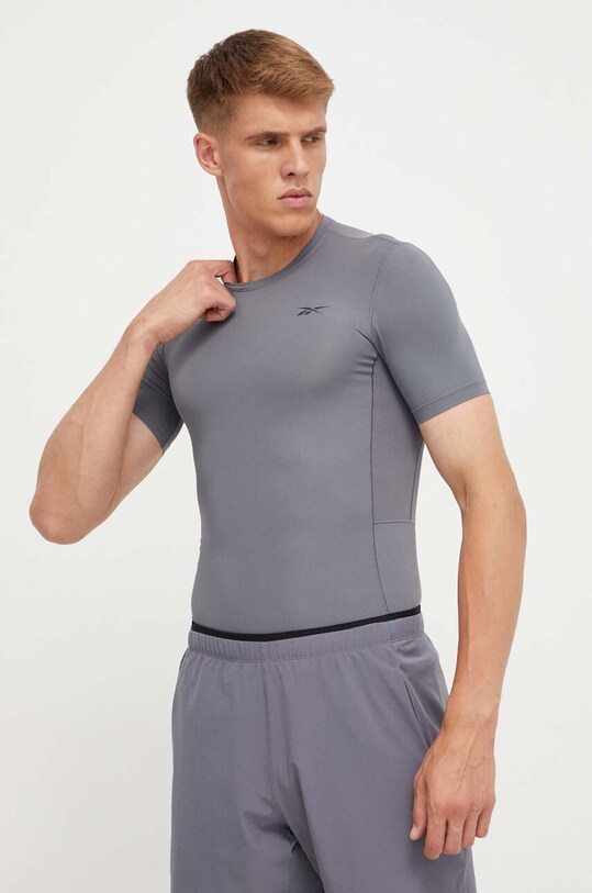 Reebok t-shirt treningowy szary 100070866