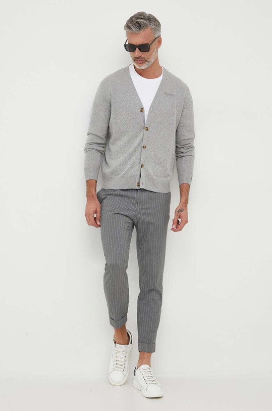 Tommy Hilfiger t-shirt bawełniany MW0MW35851 biały AW23