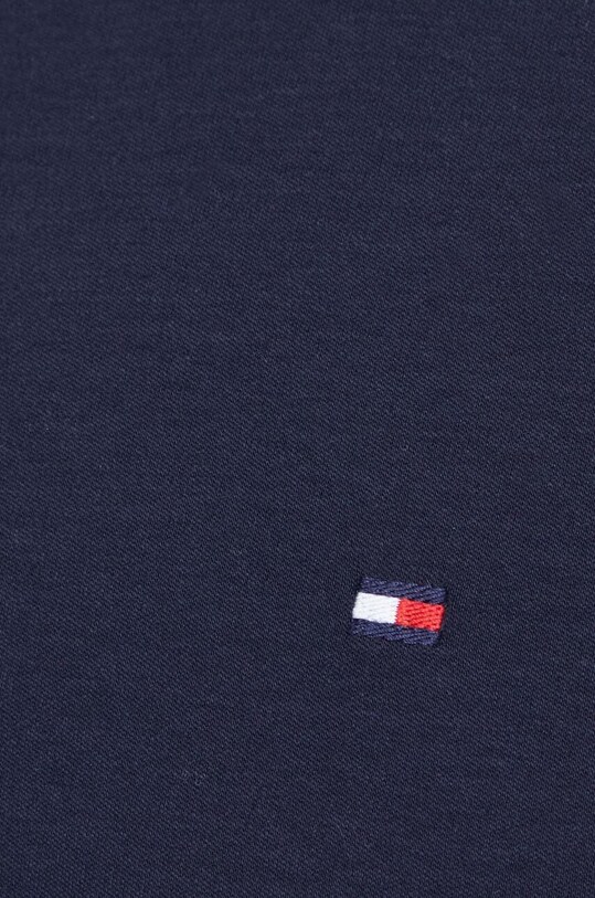Βαμβακερό μπλουζάκι Tommy Hilfiger σκούρο μπλε MW0MW35851
