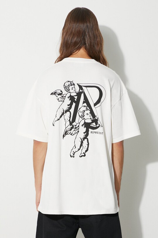 Represent cotton t-shirt Cherub Initial