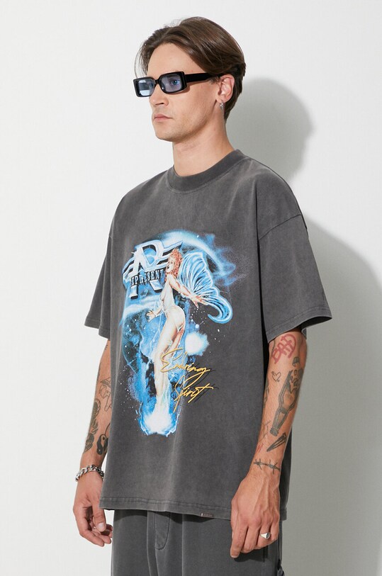 Odzież Represent t-shirt bawełniany Enduring Spirit MT4020.20 szary