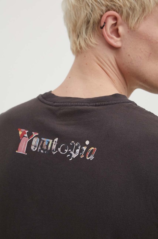 Pamučna majica KSUBI MFA23TE020 crna