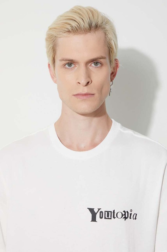 Pamučna majica KSUBI MFA23TE016 bijela