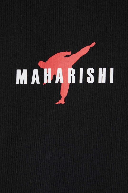 Бавовняна футболка Maharishi Invisible Warrior T-Shirt 1070.BLACK