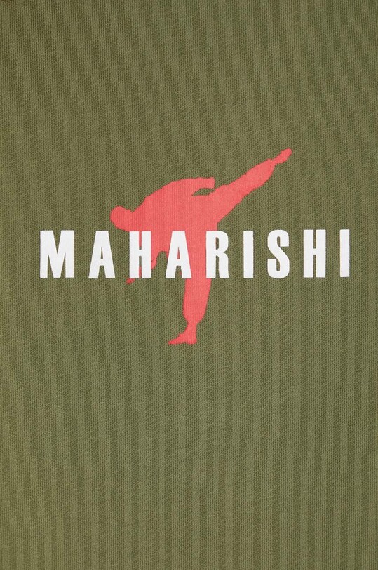 Бавовняна футболка Maharishi Invisible Warrior T-Shirt 1070.OLIVE