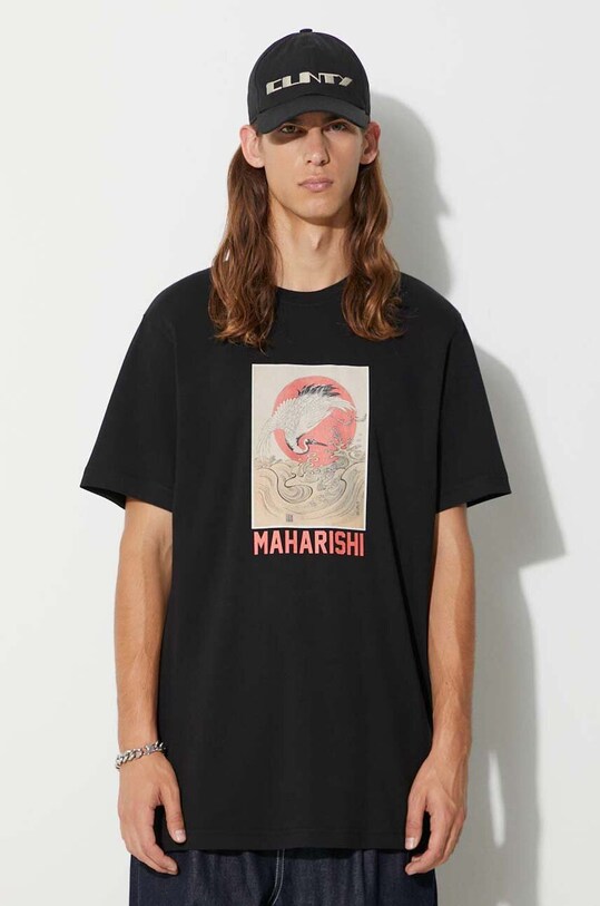 Maharishi cotton t-shirt Peace Crane T-Shirt