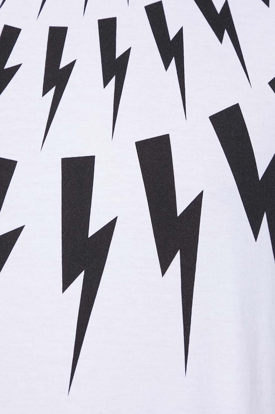 Neil Barett t-shirt in cotone FAIRISLE THUNDERBOLT PBJT007S.V501S.526