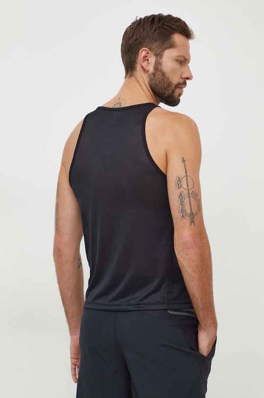 Odzież Reebok t-shirt do biegania 100070811 czarny