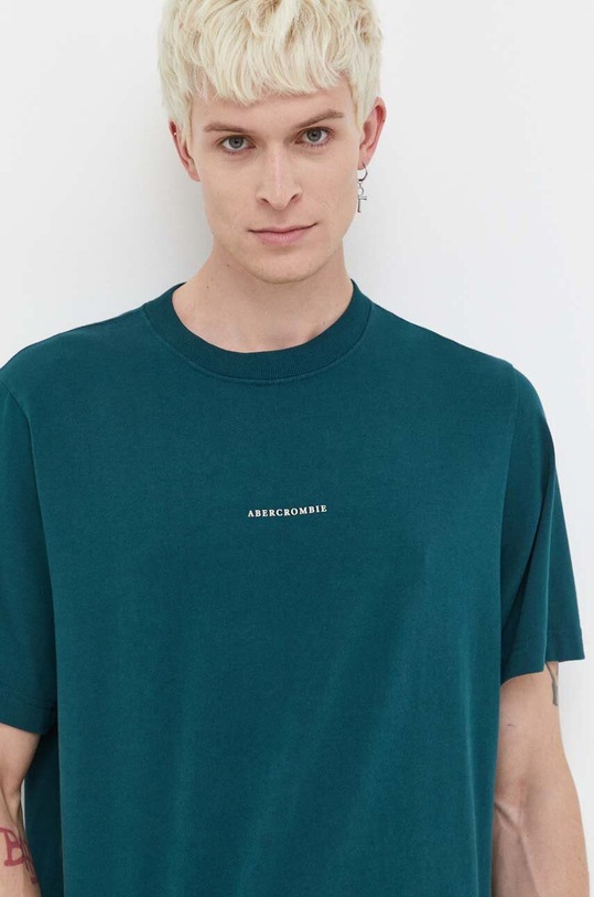 Abercrombie & Fitch t-shirt bawełniany KI123.3234.230 zielony