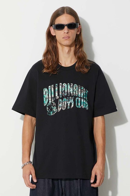 Billionaire Boys Club t-shirt bawełniany NOTHING CAMO ARCH LOGO T-SHIRT
