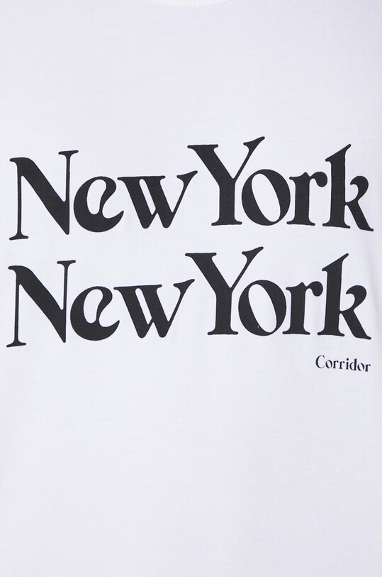 Bavlnené tričko Corridor New York New York T-Shirt TS0007.WHT
