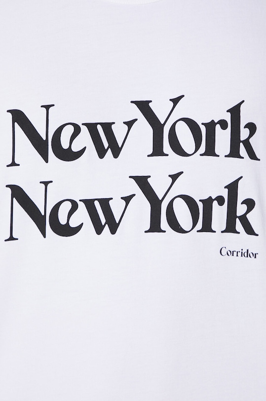 Хлопковая футболка Corridor New York New York T-Shirt TS0007.WHT