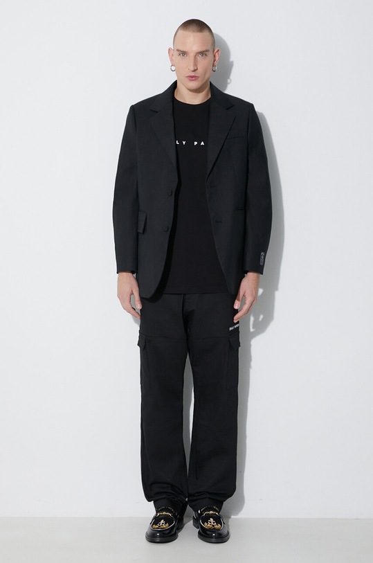 Daily Paper cotton t-shirt Alias Tee 2021181 black AW23