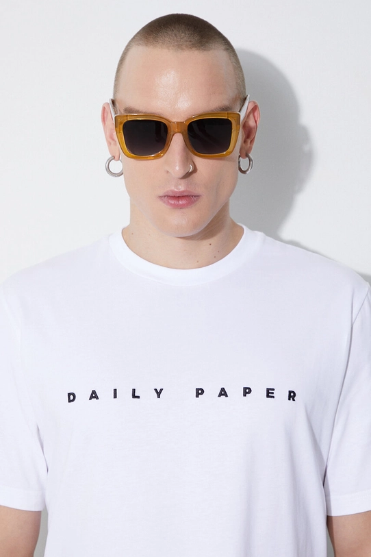 Daily Paper cotton t-shirt Alias Tee 2021183 white