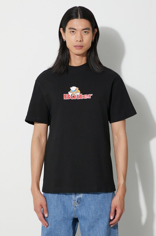 Butter Goods t-shirt bawełniany Teddy Logo Tee