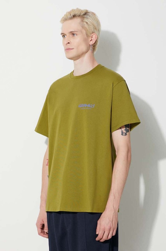 Abbigliamento Gramicci t-shirt in cotone Og Gadget Pant Tee G3FU.T066 verde