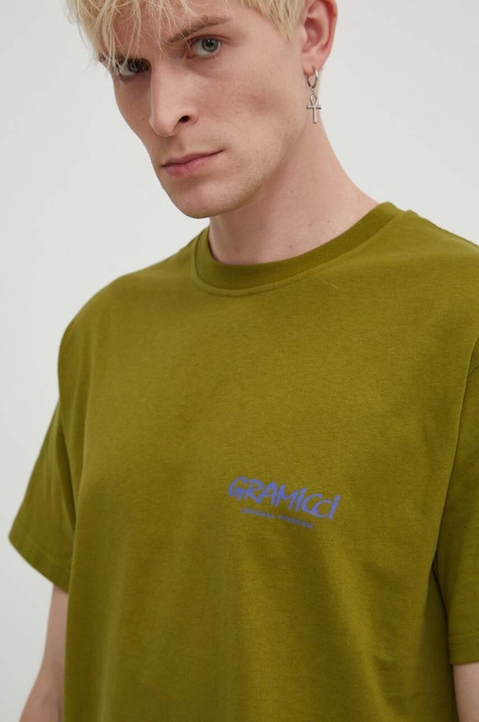 Gramicci t-shirt bawełniany Og Gadget Pant Tee G3FU.T066 zielony