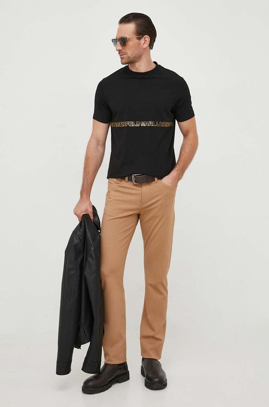 Karl Lagerfeld t-shirt 532221.755058 czarny AW23