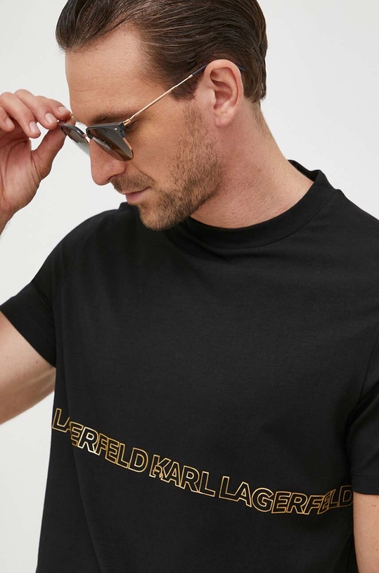 Karl Lagerfeld t-shirt czarny 532221.755058