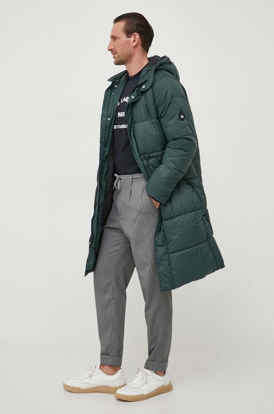 Хлопковая футболка Karl Lagerfeld 532224.755053 тёмно-синий AW23