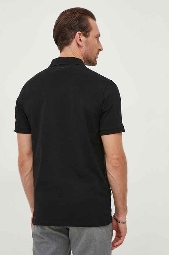 Odzież Karl Lagerfeld polo 531221.745081 czarny
