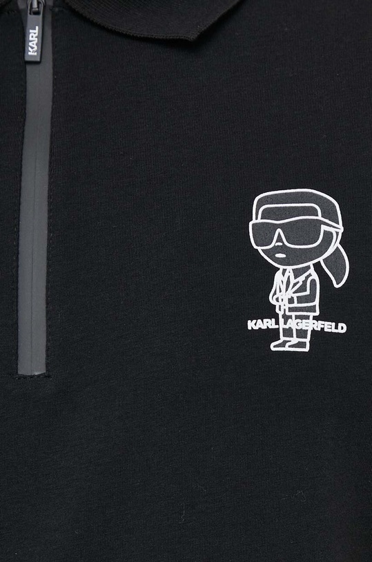 Karl Lagerfeld polo 531221.745081 czarny