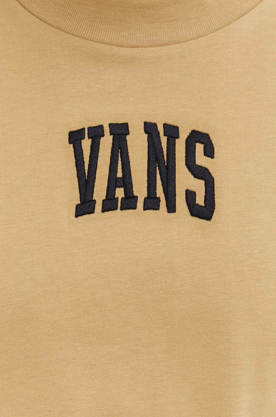 Vans tricou din bumbac VN000F4M5QJ1 galben