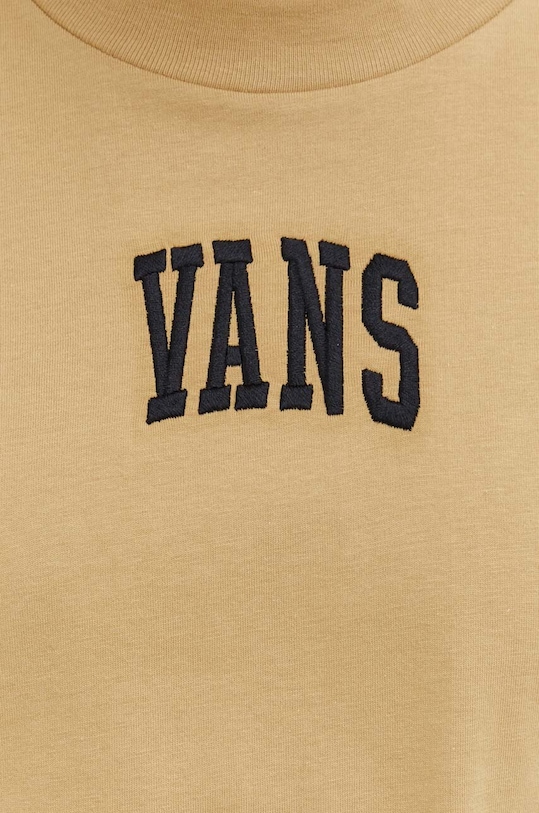 Vans tricou din bumbac VN000F4M5QJ1 galben