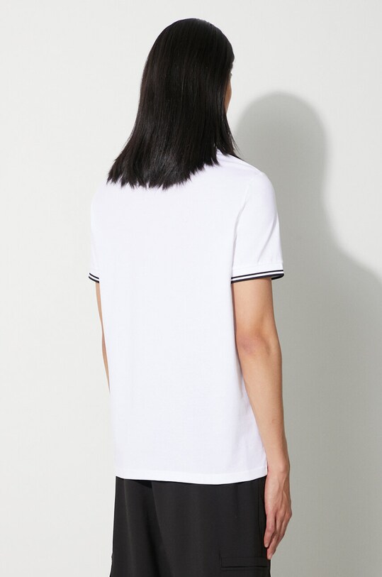 Одяг Бавовняна футболка Fred Perry M1588.100 білий