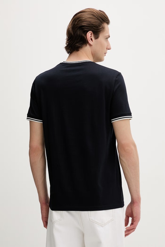 Odzież Fred Perry t-shirt bawełniany M1588.795 granatowy