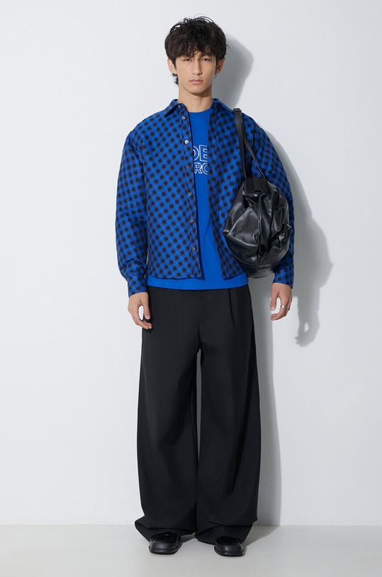 Футболка Ader Error Edca Logo T-shirt BMADFWTS0104 блакитний AW23