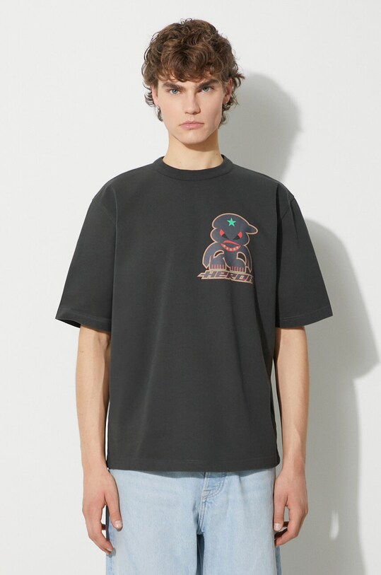 Clothing Heron Preston cotton t-shirt Hp Monster Ss Tee HMAA032F23JER0181007 gray