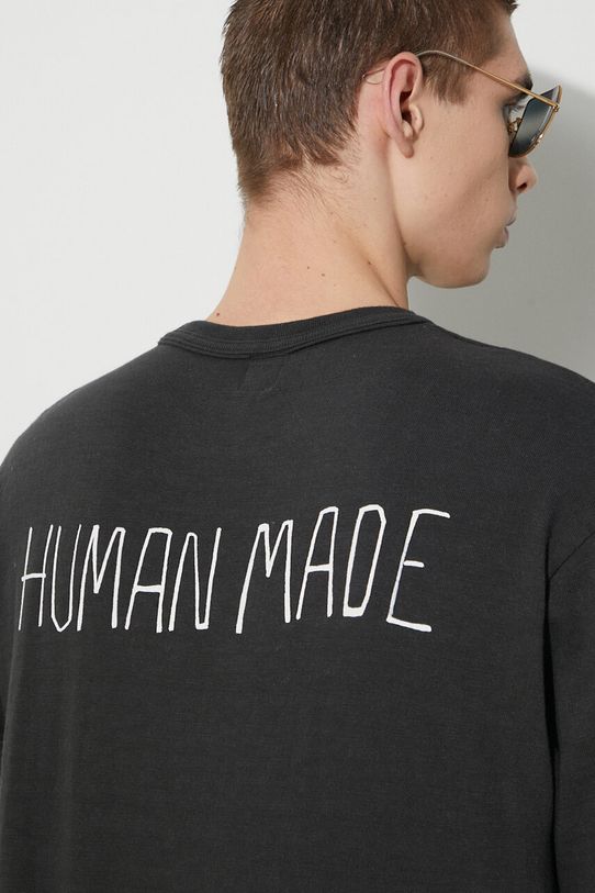 Pamučna majica Human Made Graphic HM26TE002 crna