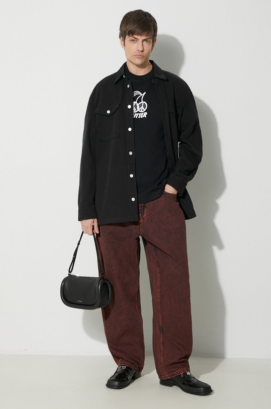 Butter Goods t-shirt in cotone Cherry Tee BGQ423D10201 nero AW23