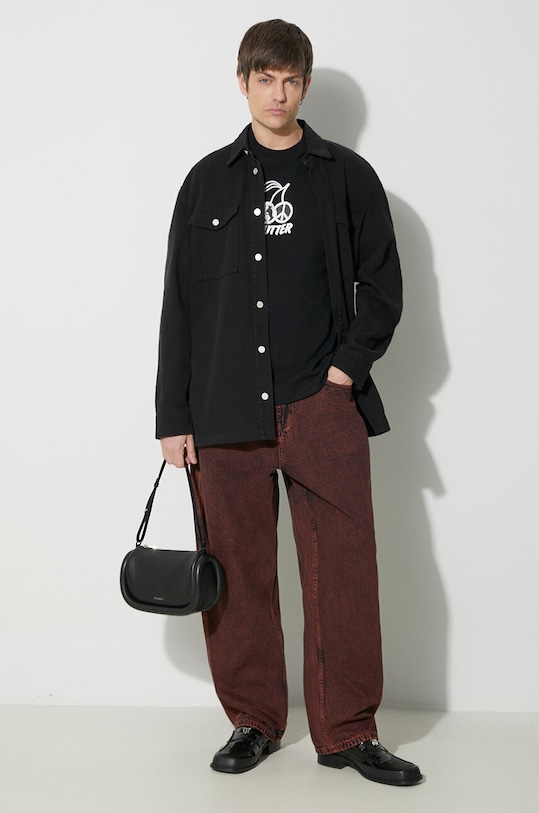 Butter Goods t-shirt in cotone Cherry Tee BGQ423D10201 nero AW23