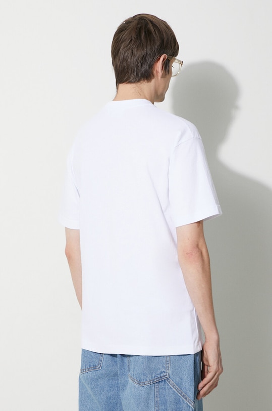 Odzież Butter Goods t-shirt bawełniany Cherry Tee BGQ423D10202 biały