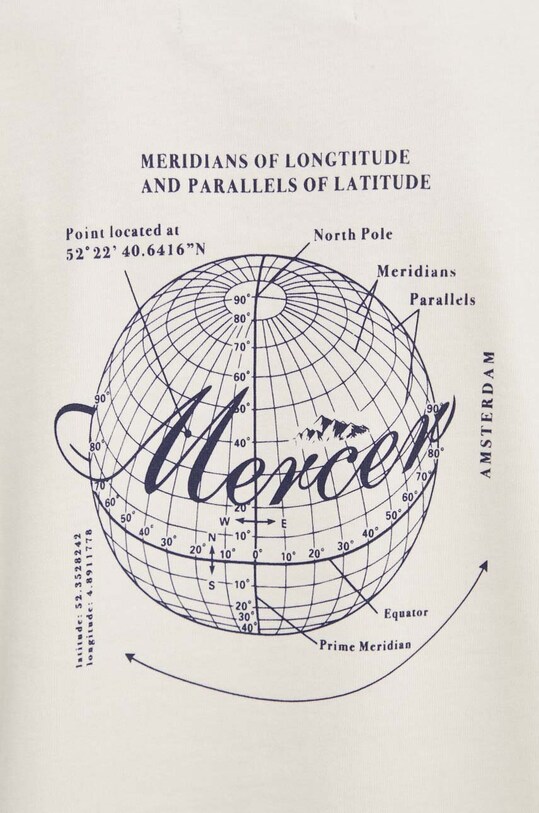 Βαμβακερό μπλουζάκι The Mercer Brand MEAP233008