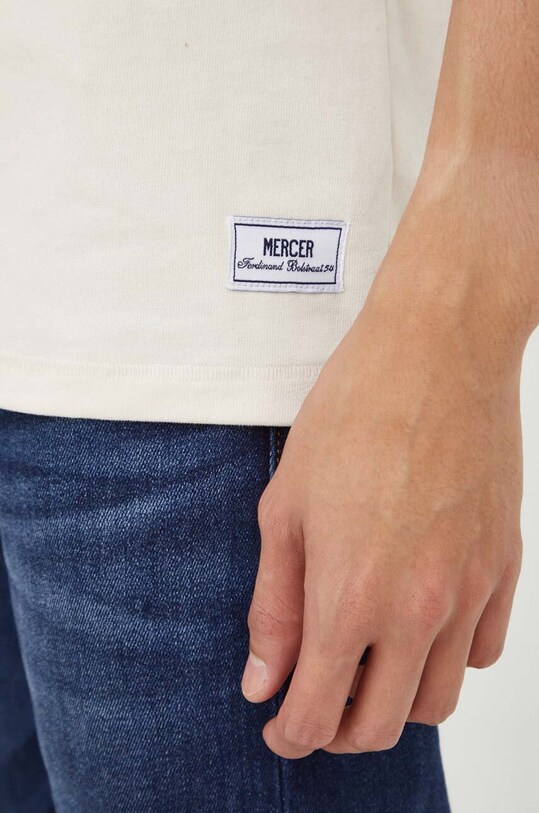 Βαμβακερό μπλουζάκι The Mercer Brand MEAP233008