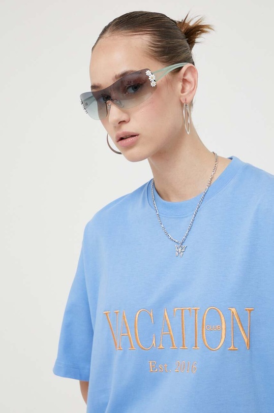 Βαμβακερό μπλουζάκι On Vacation OVC.T86