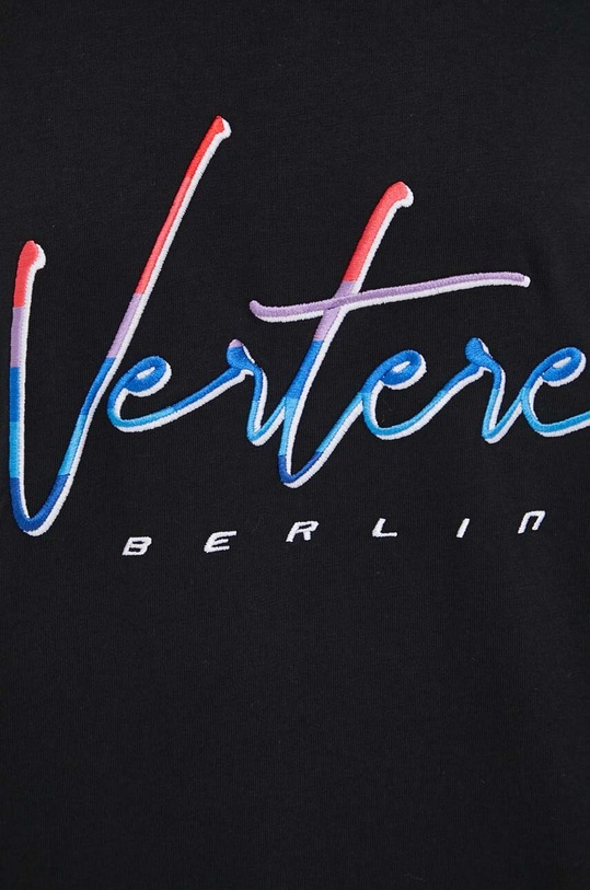 Bavlnené tričko Vertere Berlin VER.T186 čierna