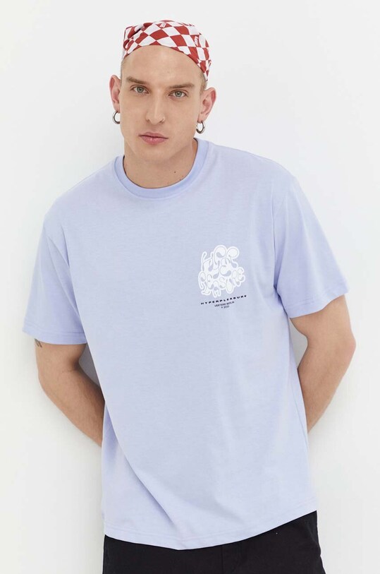 Vertere Berlin t-shirt bawełniany fioletowy VER.T175
