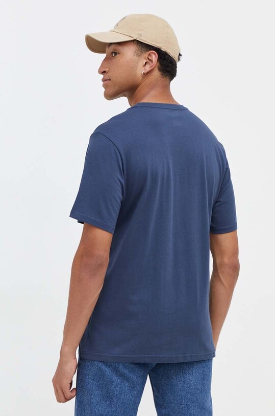 Converse t-shirt bawełniany granatowy 10025459.A09