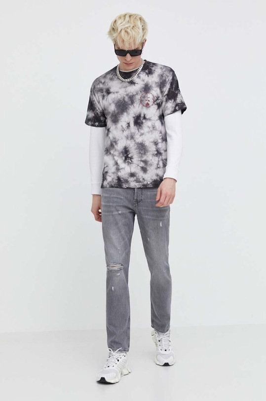 Vertere Berlin tricou din bumbac VER.T124 gri SS24