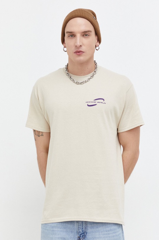 Vertere Berlin t-shirt in cotone VER.T132 beige SS24