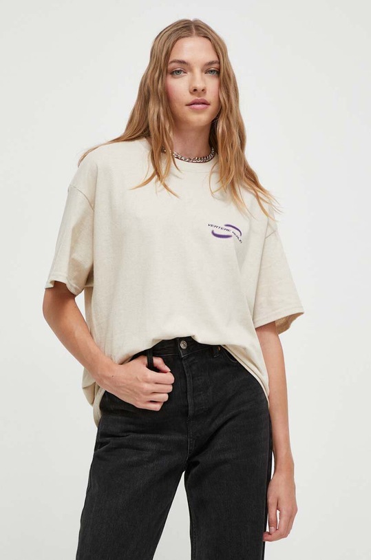 Vertere Berlin t-shirt in cotone VER.T132 beige