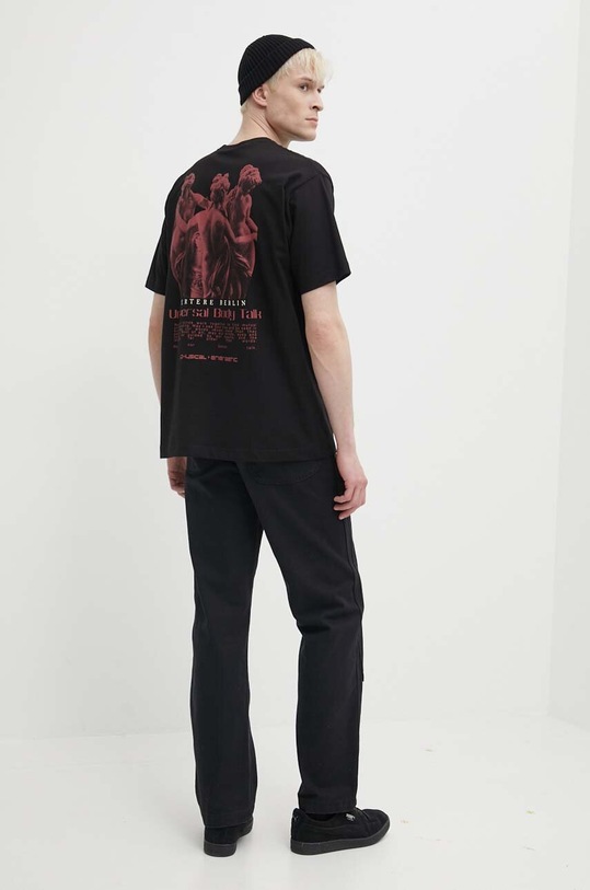 Vertere Berlin t-shirt bawełniany VER.T85 czarny SS24