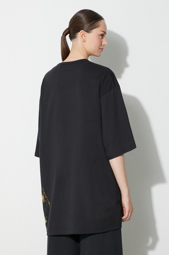 Odzież Y-3 t-shirt bawełniany IP5579 czarny