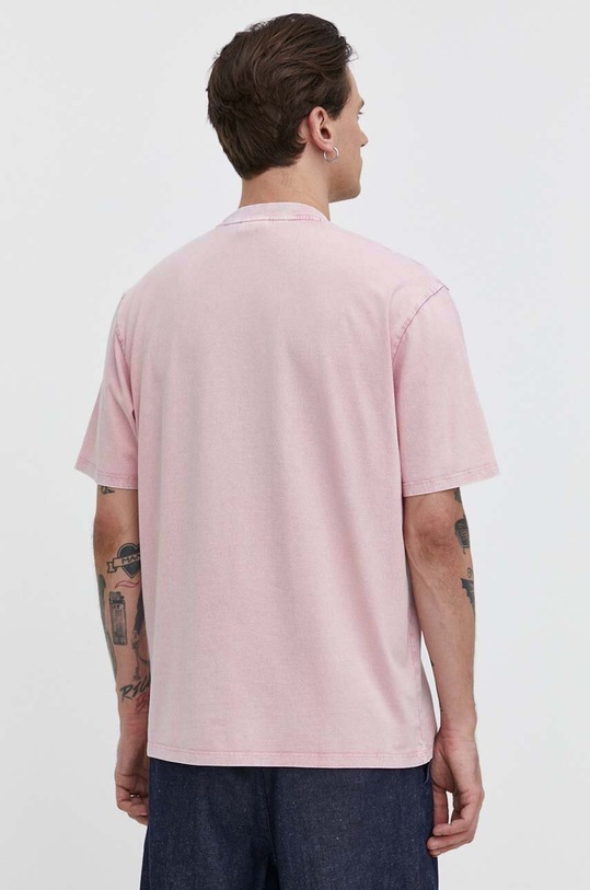 Guess Originals t-shirt bawełniany różowy M3BI89K9XF1